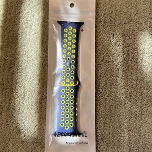 NEW Watch band blue/yellow  NIP